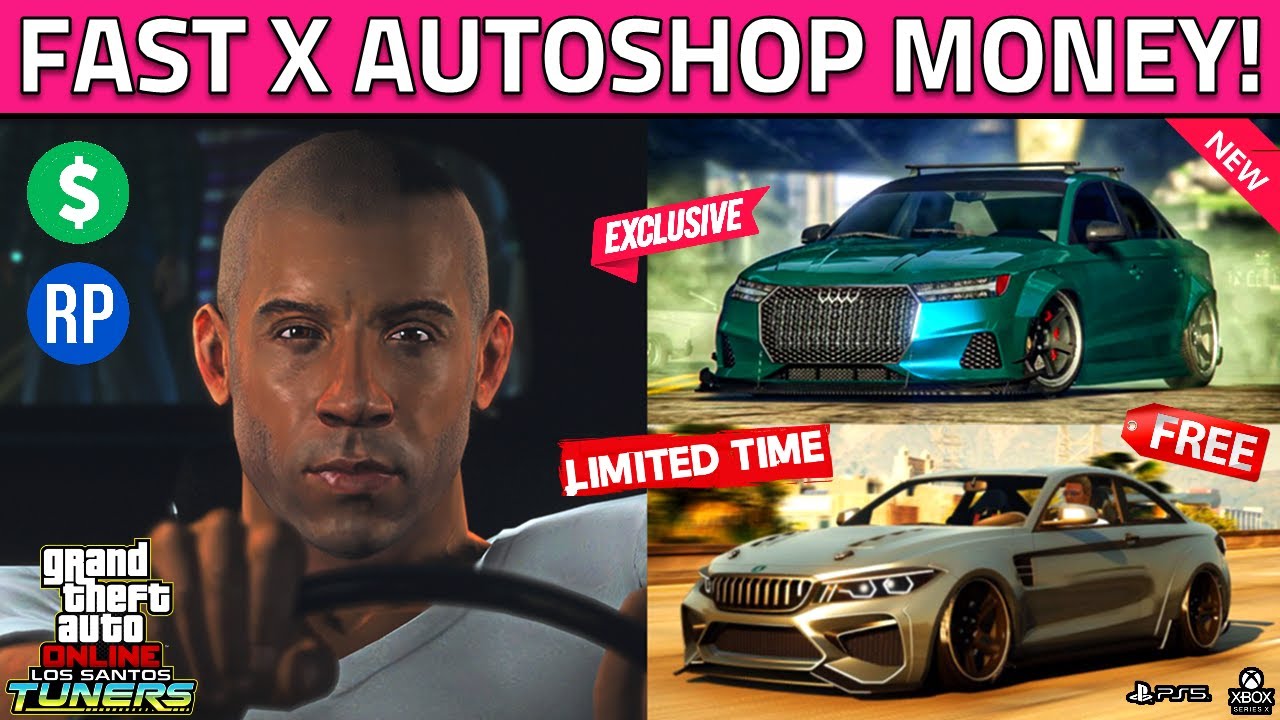 GTA 5 Online NEW Weekly Update Today! FAST & FURIOUS X Auto Shop