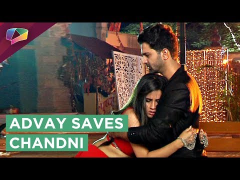 Advay Saves Chandni And HUGS her | Iss Pyaar Ko Kya Naam Doon?