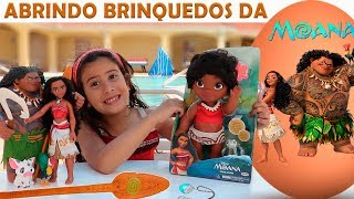 COMPREI VÁRIOS BRINQUEDOS DA MOANA E TESTEI !