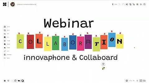 Webinar - Collaboard: Modern Collaboration with an Online Whiteboard | english