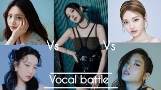 Kpop vocal battle: current BoA vs High A & Low A-AA