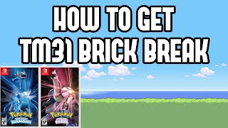 How to Get TM31 Brick Break in Pokemon Brilliant Diamond \& Shining Pearl