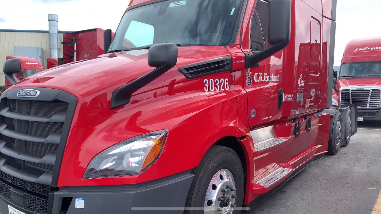 CR England 3 Bunk Truck inside tour YouTube