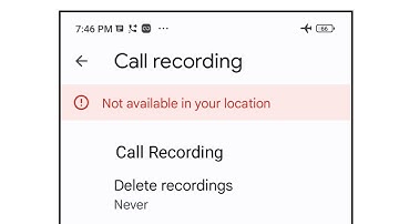Not Available In Your Location Call Recording | Not Available In Your Location Problem