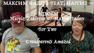 Nargiz Zakirova w/ Maxim Fadeev For Two Grandparents from Tennessee (USA) react- first time reaction