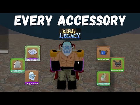 How To Get All Limited Halloween Accessories In King Legacy 
