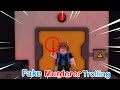 FAKE MURDERER trolling in Roblox Murder Mystery 2