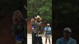 Master Speed Shooting: Cowboy Hat Tricks &amp; Gun Dials! #shorts