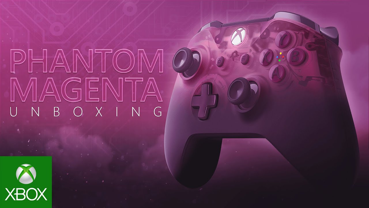 Unboxing Xbox Phantom Magenta Special Edition Wireless Controller
