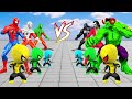 Siêu nhân người nhện rescue 5 superheroes vs shark spider-man roblox vs big hulk vs venom 3 vs joker