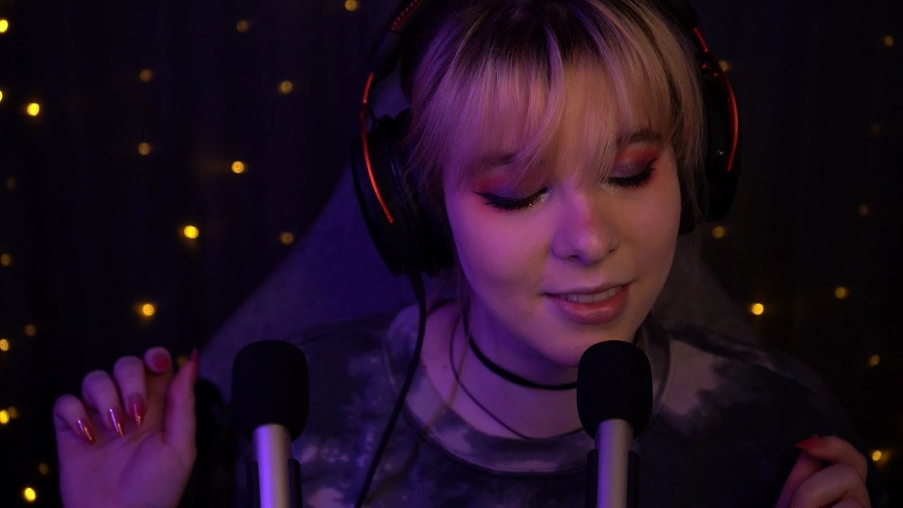 ASMR | gentle Unintelligible Whispering in the Rain - semi inaudible German