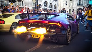 TWIN TURBO Lamborghini Huracan Performante HUGE FLAMES and Accelerations!!!