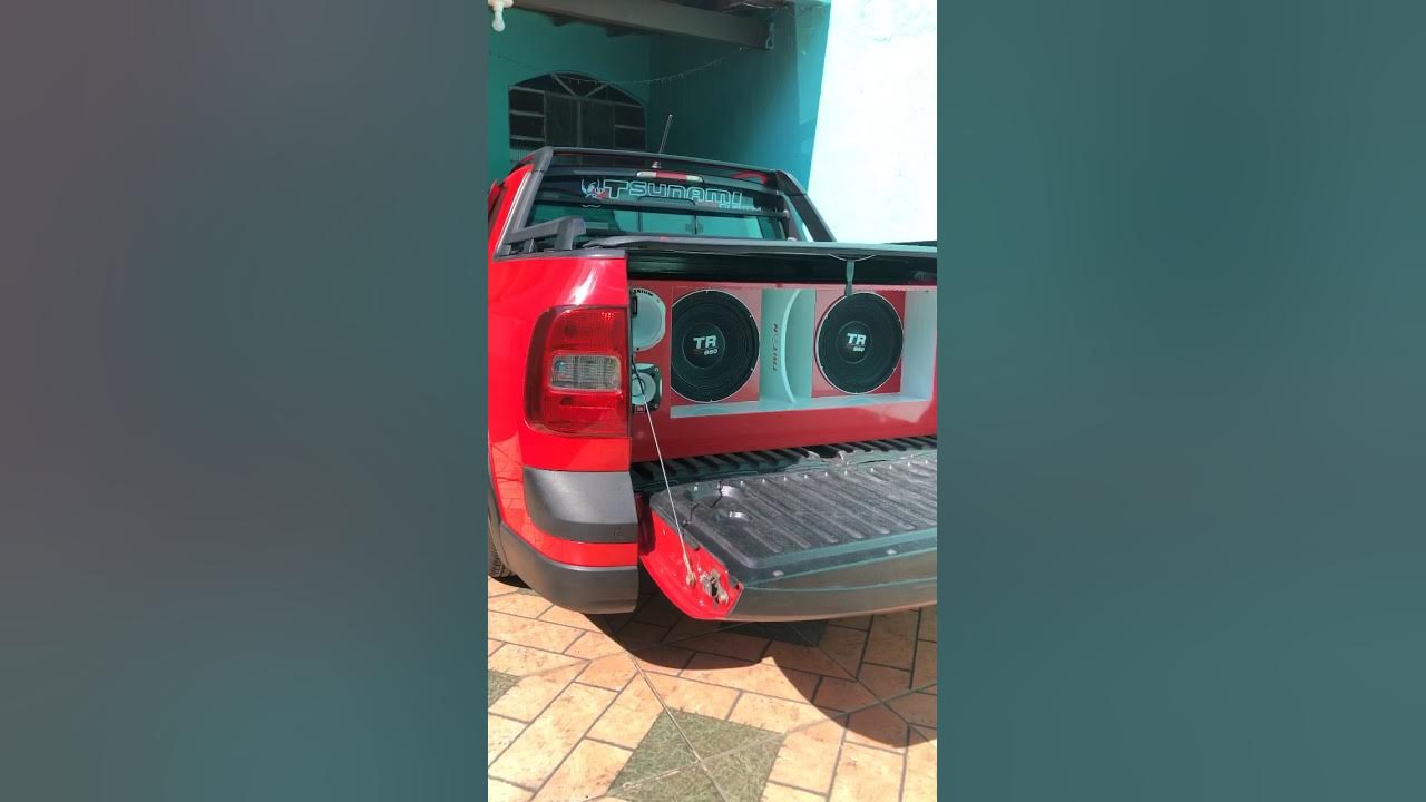 RACHA DE SOM ENTRE MINI AMAROK E CARRETINHA TSUNAMI 