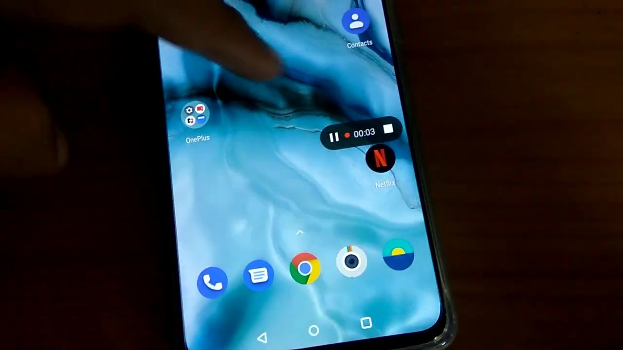 OnePlus Nord Screen Recording