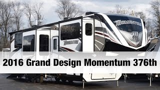 2016 Grand Design Momentum 376th | Fifth Wheel Toy Hauler