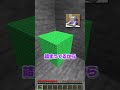 これも目の錯覚...？【マインクラフト】#shorts