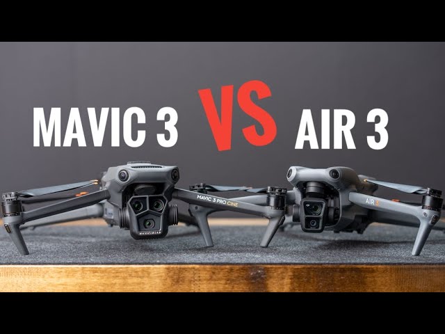 SORPRESA al comparar las imágenes del AIR 3 vs MAVIC 3 