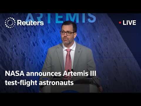 LIVE: NASA announces Artemis III test-flight astronauts
