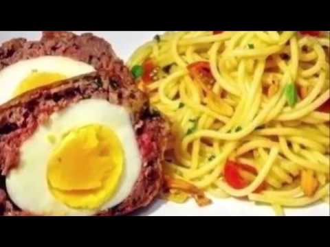 RECEITA DE MACARRÃO COM ALMÔNDEGAS RECHEADAS