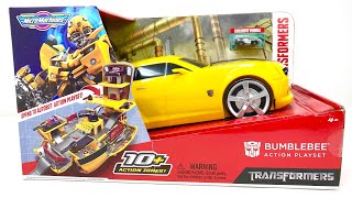 Micro Machines X Transformers BUMBLEBEE Playset Review