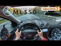 Mercedes-Benz ML 350 W164 (200kW) | 4K TEST DRIVE POV - ACCELERATION & V6 SOUND  #TopAutoPOV