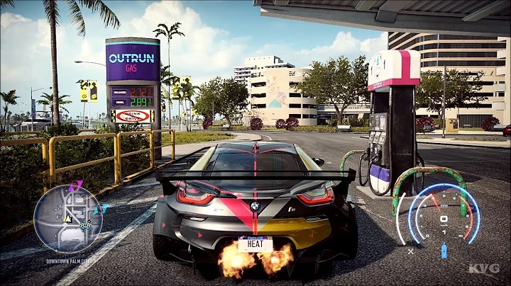 Need for Speed Heat - BMW i8 Coupe K.S 2018 - Open World Free Roam Gameplay (PC HD) [1080p60FPS]