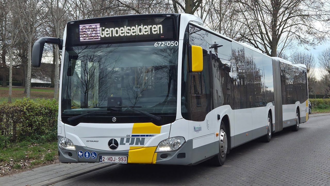 Mercedes Citaro C2 G Hybrid €6 ZF Ecolife (2025) 672049 Delijn De Morgenstond 🇧🇪 