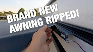 REPAIRING A RIPPED AWNING I Episode 2