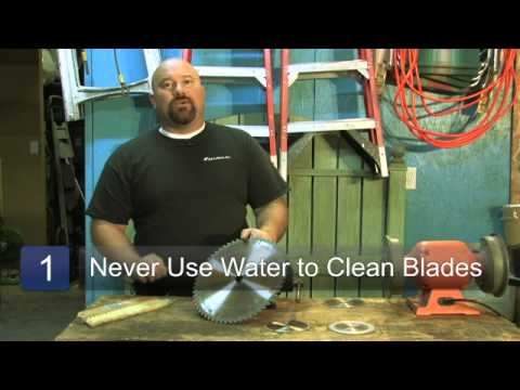 How to Clean Circular Saw Blades