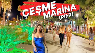 Izmir Cesme Marina : A Captivating 4K Walking Tour of a Must-See Destination #çeşme screenshot 1