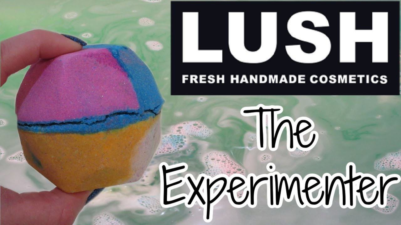 Lush - The Experimenter Bath Bomb DEMO!