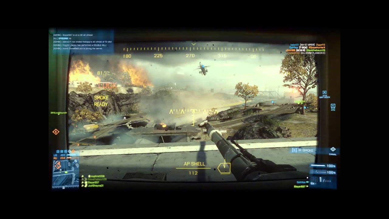Battlefield 3 - Epic Tank Steal Leads to 37 kill streak!