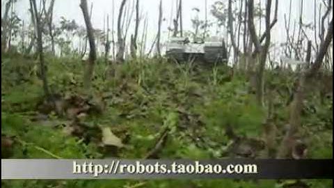 robot caterpillar chassis tank ourdoor hill arduino raspberry pi beaglebone