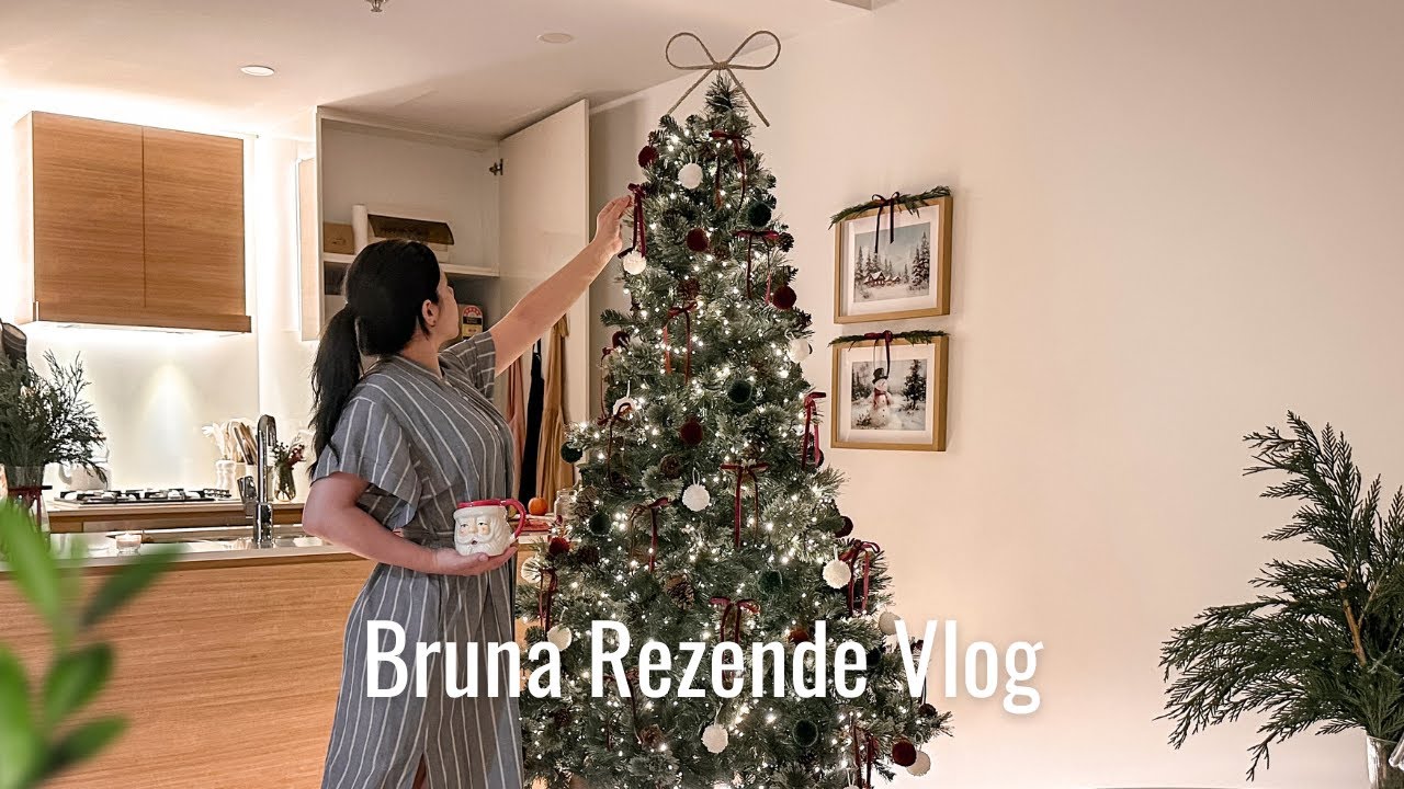 Um Natal simples em uma casa acolhedora🎄| Decorando sem compras e preparando a ceia | VLOG