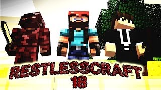 Minecraft| RestlessCraft E18| Rituals of Magnetism and Crushing