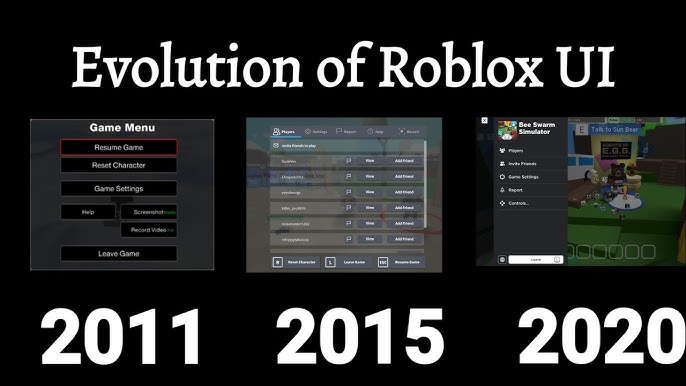 Roblox logo evolution 2004 - 3000 