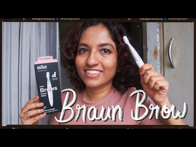 Braun Brow trimmer review (new 2022) 🤨 | unboxing, demo + review (painless  + affordable) - YouTube