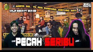 MALAYSIA REACTION | PECAH SERIBU - KALIA SISKA ft SKA 86 | KENTRUNG VERSION