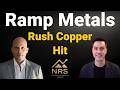 Ramp Metals Hits New Copper Zone At Rush In Saskatchewan