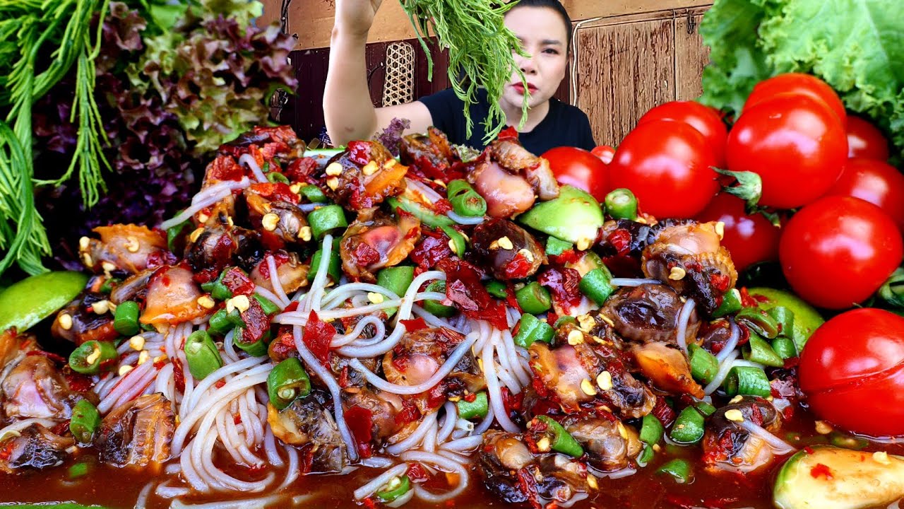 ตำซั่วหอยเเครงเเดงเดือดเผ็ดๆนัวร์น้ำปลาร้าเเกล้มผักขาเเซ่บๆ|ส้มซ่าพาเเซ่บ 9 มีนาคม ค.ศ. 2026