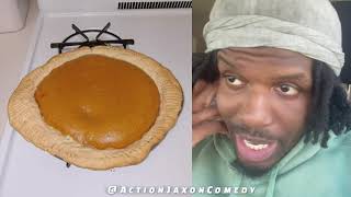 Who made this pie?? 🥧 #ActionJaxon #Comedy