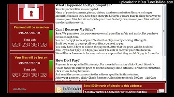 300,000 Bitcoin Ransomware Attacks - Podcast 001