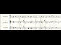 Partitura Amazing Grace - Trio de Trompa