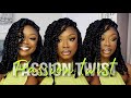 SHORT PASSION TWIST TUTORIAL| EASY STEP BY STEP | START TO FINISH | ASHLEY DIOR
