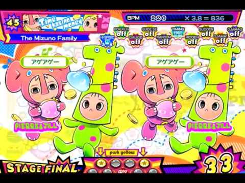 [ポップン]Lv45 ファミリーロック／Time has no money EX