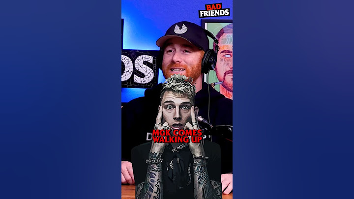Andrew Pukes on MGK