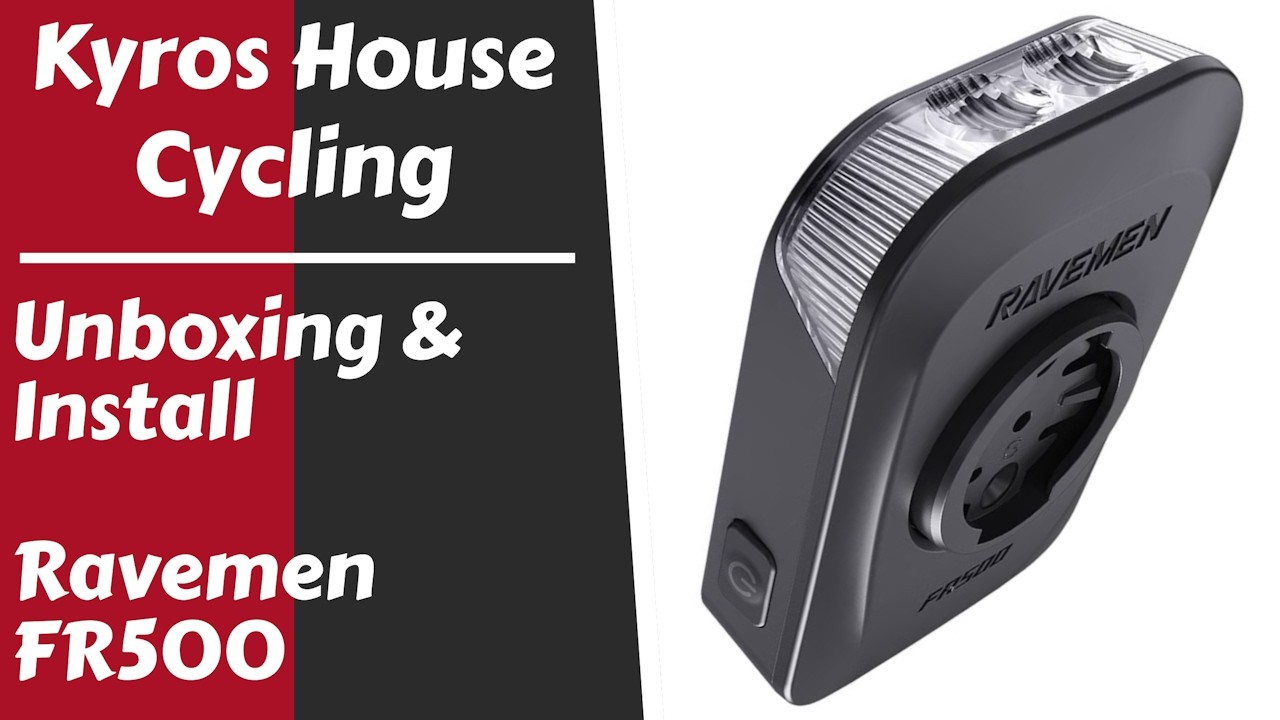 Ravemen FR500 Front Light unboxing and install - YouTube