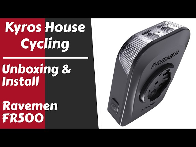 Ravemen FR500 Front Light unboxing and install - YouTube