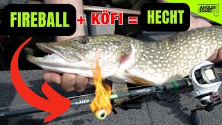 Hechtangeln mit Köderfisch und Fireball