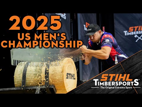 FULL U.S. Men's Finals action from 2025 STIHL TIMBERSPORTS® US Championships